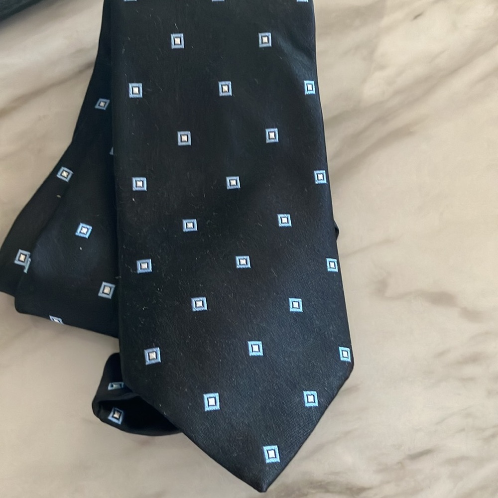 Brooks Brothers Silk Tie Geometric USA